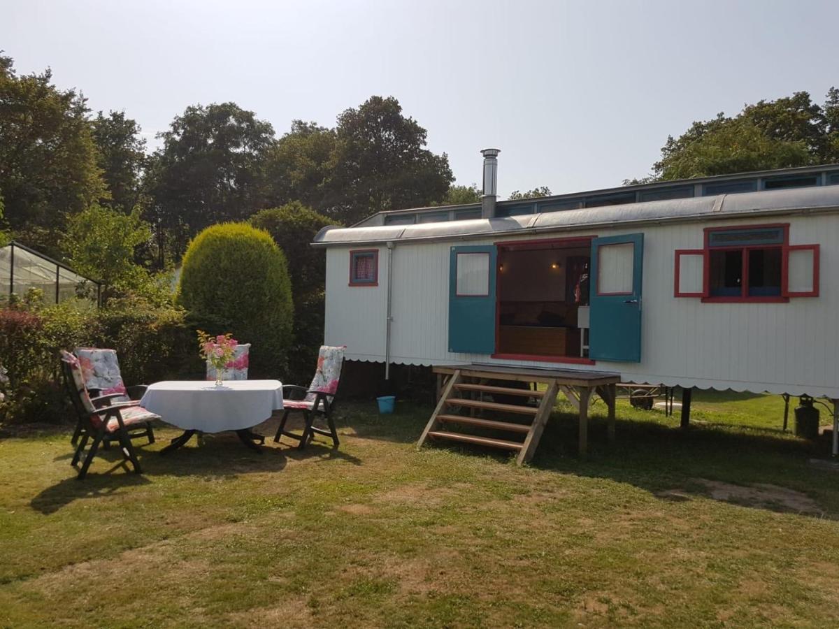 Gezellig Pipowagen In Oostvoorne Villa Dış mekan fotoğraf